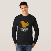 T-shirt Équipe d'écureuils Écureuil (Devant entier)