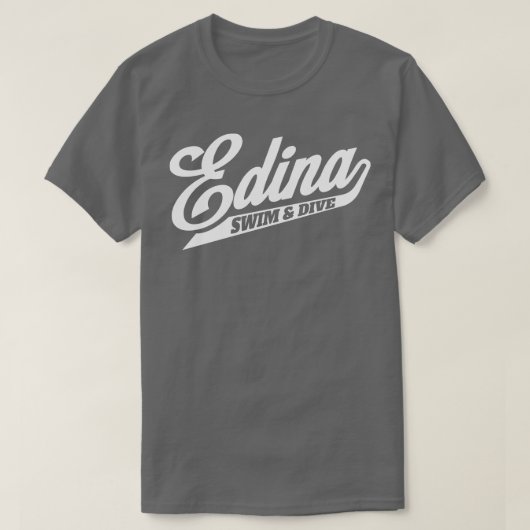 T-shirt Équipe d'Edina Swim Dive (Design devant)