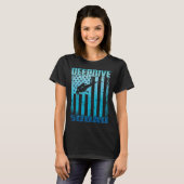 T-shirt Équipe DeepDive Drapeau américain Plongée sous-mar (Devant entier)