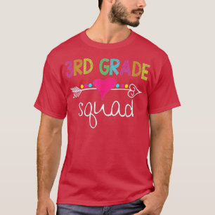 T-shirt Équipe d'élèves de 3e année Troisième équipe d'ens
