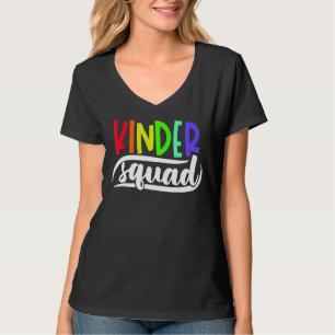 T-shirt Équipe D'Enfants Pour Les Étudiants De La Maternel