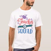 T-shirt Équipe d'enseignants (Devant)