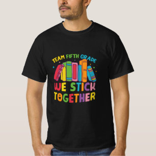 T-shirt Équipe d'enseignants de 5e année 5e année
