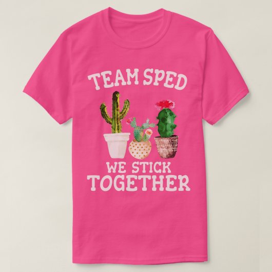 T-shirt Équipe d'enseignants de l'éducation spéciale Sped (Design devant)