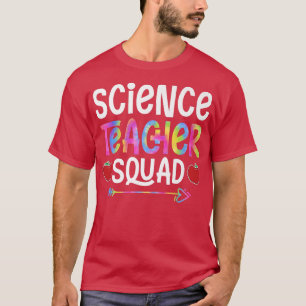 T-shirt Équipe d'enseignants en sciences Première journée 