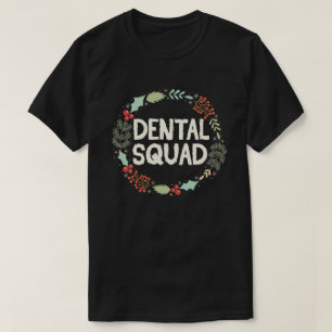 T-shirt Équipe dentaire Père Noël Dentil assistant dentair