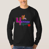 T-shirt Équipe d'équipes de cool de 4e année (Devant)