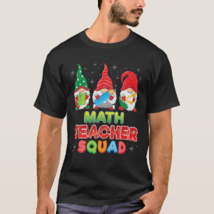T-shirt Équipe des enseignants de mathématiques Gnomes de