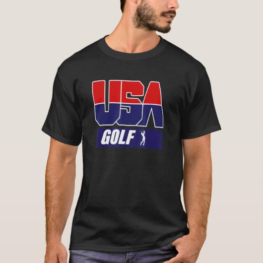 T-shirt Équipe des États-Unis de golf 2021 (Devant)