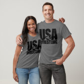 T-shirt Équipe des États-Unis de lutte (Unisexe)