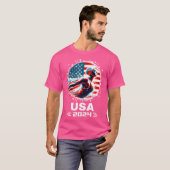 T-shirt Équipe des femmes des États-Unis Drapeau américain (Devant entier)