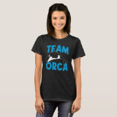 T-shirt Équipe des Orques Orca Baleines Orca Swea (Devant entier)