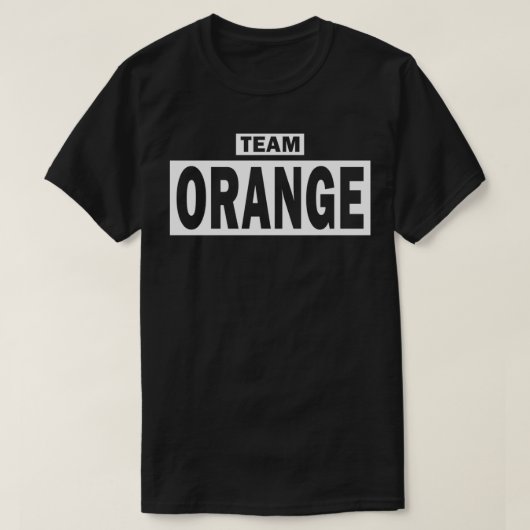 T-shirt Équipe des Pays-Bas de hockey sur gazon orange 1 (Design devant)