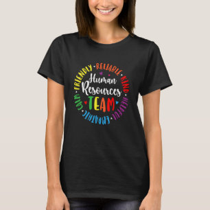 T-shirt Équipe des ressources humaines Équipe RH Équipe de