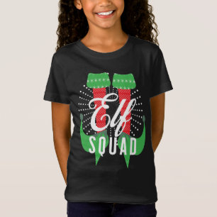 T-Shirt Équipe des Talons Elf Noël Vacances
