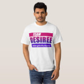 T-shirt Équipe Désirée (Devant entier)