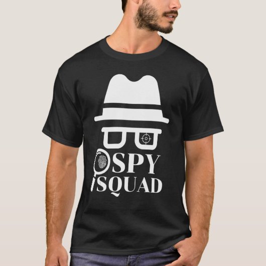T-SHIRT ÉQUIPE D'ESPIONNAGE (Devant)