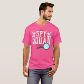 T-shirt Équipe d'espionnage (Devant entier)