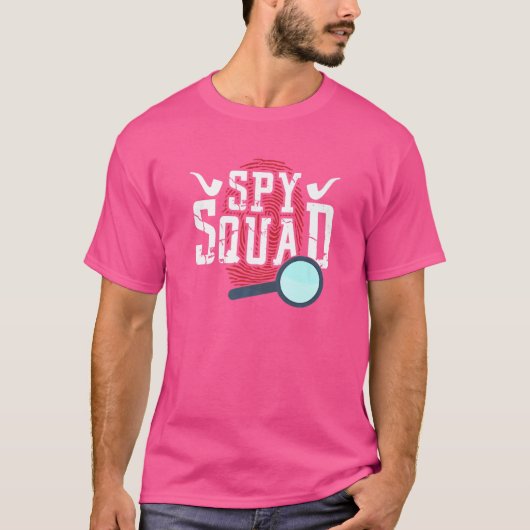 T-shirt Équipe d'espionnage (Devant)