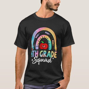 T-shirt Équipe D'Étudiants De 4E Année Quatrième Équipe D'