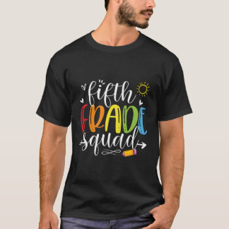 T-shirt Équipe D'Étudiants De 5E Année De L'Équipe D'Étudi