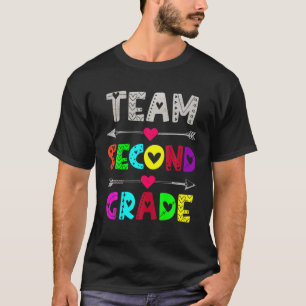 T-shirt Équipe Deuxième Classe Funky Enseignant Étudiant R