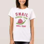 T-shirt Équipe d'exécution des escargots (Devant)