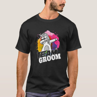 T-shirt Équipe d'Homme Marié  Hommes Enterrement de Vie de