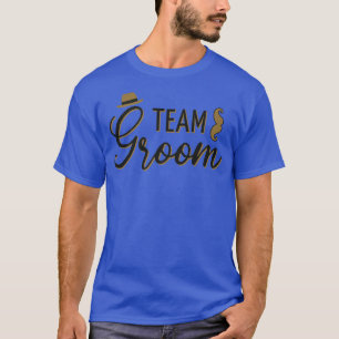 T-shirt Équipe d'hommes marié drôle groupe enterrement de