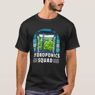 T-shirt Équipe d'hydroponie Jardinage Amateur de plantes