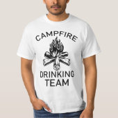 T-shirt équipe d'incendie (Devant)