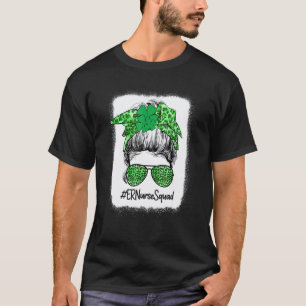T-shirt Équipe d'infirmières des urgences St Patrick S Day