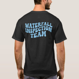 T-shirt équipe d'inspection de cascade - mème de joueur