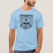 T-shirt Équipe d'intervention de Zombie : Division Brookly (Devant)