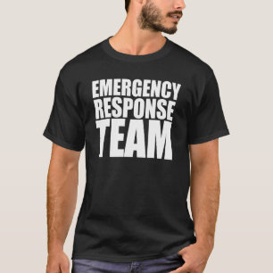T-shirt Équipe D'Intervention D'Urgence Graphique Pour Hom