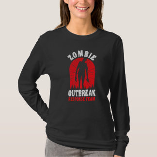 T-shirt Équipe d'intervention en cas d'éclosion de zombie