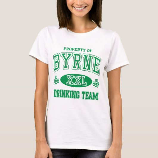 T-shirt Équipe d'Irlande de Byrne (Devant)