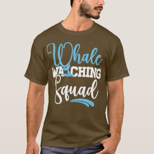 T-shirt Équipe d'observation des baleines Amoureux des bal