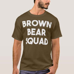 T-shirt Équipe d'ours Brown - Amusante d'ours Premium