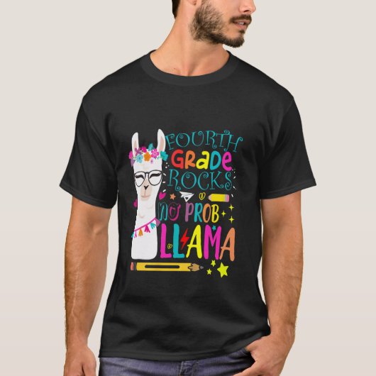 T-shirt Équipe drôle de 4e année 4e année déchire Premier (Devant)
