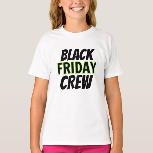 T-shirt Équipe du Black Friday (Devant)