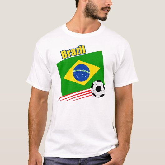 T-shirt Équipe du Brésil de football (Devant)