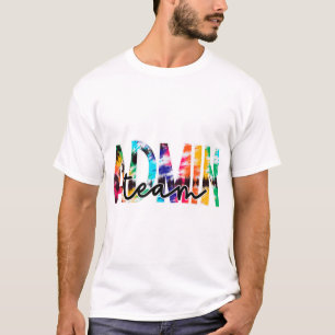 T-shirt Équipe du bureau d'administration Retourner à l'éc