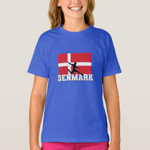 T-shirt Équipe du Danemark de football