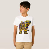 T-shirt Équipe du désert perdue Capitaine 1 (Devant entier)
