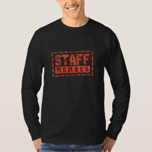 T-shirt Équipe du groupe d'équipage des membres du personn