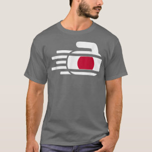 T-shirt Équipe du Japon de curling fans Jersey Japonais Cu
