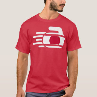 T-shirt Équipe du Japon de curling fans Jersey Japonais Cu