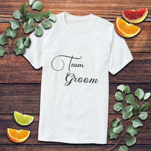 T-shirt Équipe du marié