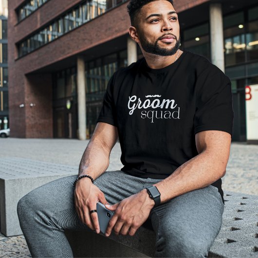 T-shirt Équipe du marié Garçons d'honneur Enterrement de v